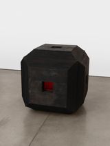 Burned and Red Inside Out Piece by Jackie Winsor contemporary artwork sculpture