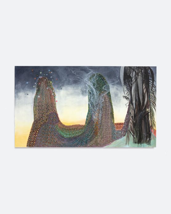 Bruxo by Luiz Zerbini contemporary artwork Painting