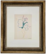 The Ballet Dancer by Pablo Picasso contemporary artwork print