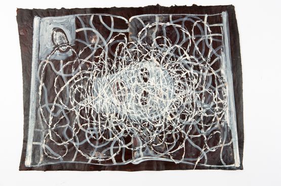 By The Book by Fiona Hall contemporary artwork Works on Paper