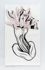 Libelulis corpus by Rodolpho Parigi contemporary artwork drawing