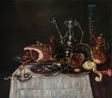 Juanitos breakfast Happy Haarlem by Jan Van Imschoot contemporary artwork Painting