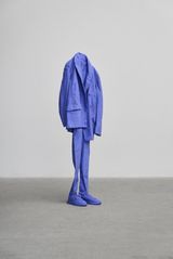 Still Blue Substitutes by Erwin Wurm contemporary artwork painting