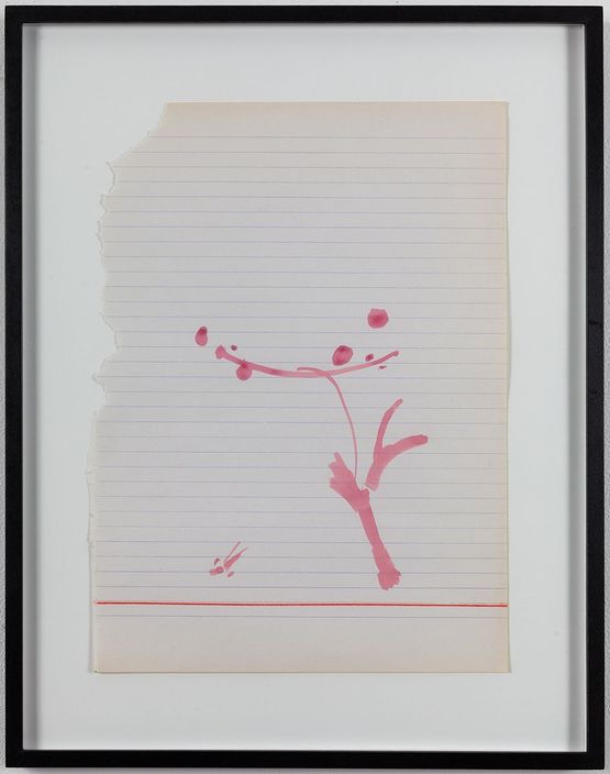 Untitled 2 by Michael Krebber contemporary artwork Painting