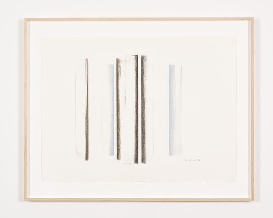 Untitled by Fred Sandback contemporary artwork Painting