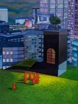 Home Sweet Home Gathering at Immortal Ruin 2 by Mak2 contemporary artwork painting