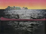 Canoe island by Peter Doig contemporary artwork print