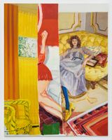 Alice by Janet Werner contemporary artwork painting works on paper