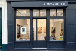 Alzueta Gallery contemporary art gallery in Paris France