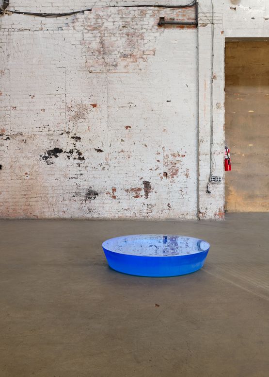 Untitled Uncertainty is not chaos but rather the necessary habitat of the present tense. by Roni Horn contemporary artwork Sculpture