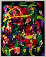 Electric Brainstorm by TV Moore contemporary artwork painting
