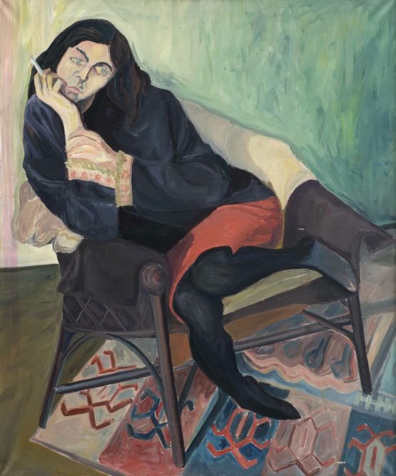 Christine 1 by Norbert Tadeusz contemporary artwork Painting