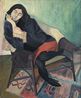 Christine 1 by Norbert Tadeusz contemporary artwork Painting