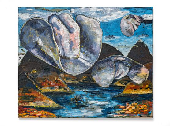 Atardecer by Ken Taylor Reynaga contemporary artwork Painting