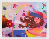 Head in the Cloud by Super Future Kid contemporary artwork painting