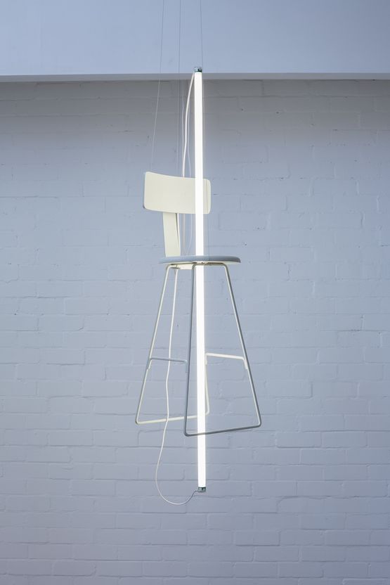 Off White by Bill Culbert contemporary artwork Installation