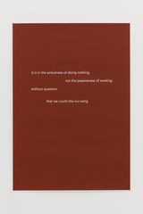 Song from They Call It Idlewild by Helen Cammock contemporary artwork print works on paper