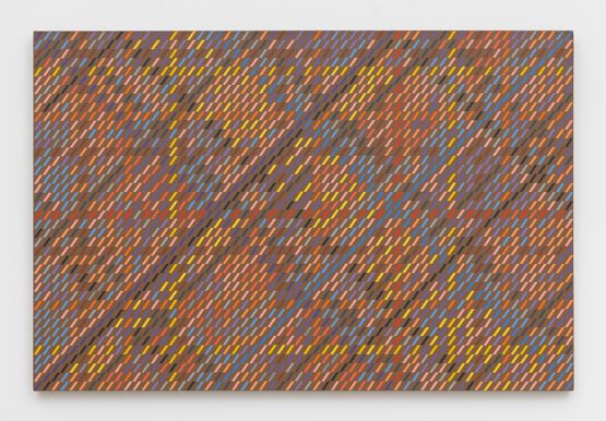 Brown Hansen by Gloria Klein contemporary artwork Painting
