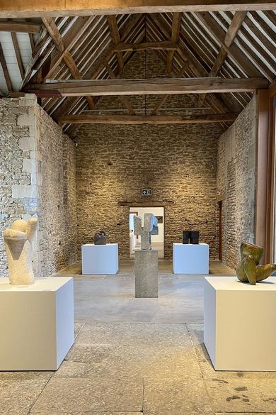 Eduardo Chillida and Thomas J Price in Somerset