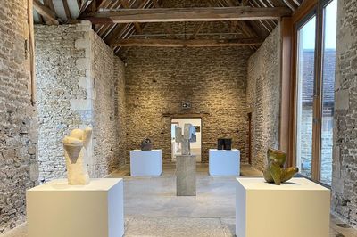 Eduardo Chillida and Thomas J Price in Somerset