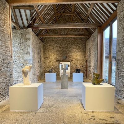 Eduardo Chillida and Thomas J Price in Somerset