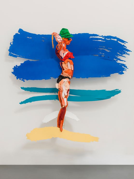 Woman with Green Hat by Eric Fischl contemporary artwork Sculpture