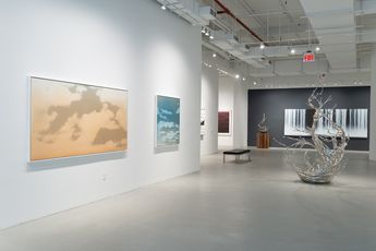 Contemporary art exhibition Group Exhibition Meaning  Materiality Art of and inspired by Asia and the Subcontinent at Sundaram Tagore Gallery New York New York United States