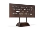 Gal Chews Same Piece of Gum by Ed Ruscha contemporary artwork Sculpture