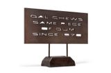 Gal Chews Same Piece of Gum by Ed Ruscha contemporary artwork sculpture