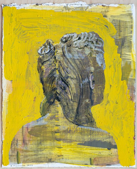 Nape by Elizabeth Malaska contemporary artwork Painting