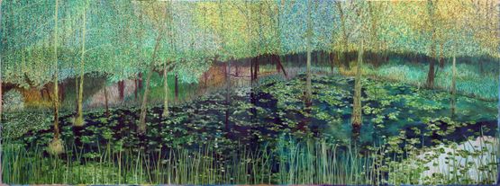 Teufelsbruch by Bin Woo Hyuk contemporary artwork Painting