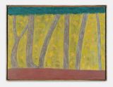 Tree Trunks by Milton Avery contemporary artwork painting works on paper