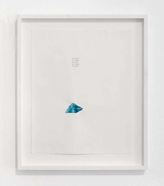 Untitled after Simone Weil by Yane Calovski contemporary artwork Works on Paper