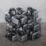 Entangled in Belief by Tos Suntos contemporary artwork painting