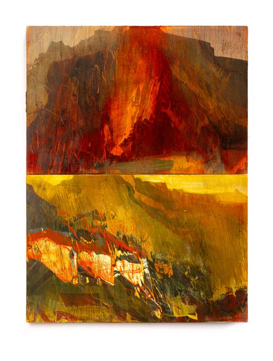 NOW OR NEVER MORE THAN EVER I by James Lavadour contemporary artwork Painting