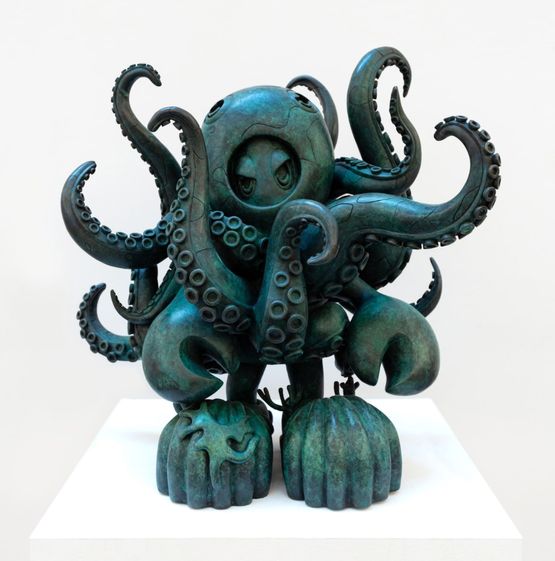 Lobstar Octopus by Philip Colbert contemporary artwork Sculpture