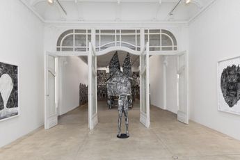 Contemporary art exhibition Christian Eisenberger COME OR FLAGE 9975-17090-42829 at Galerie Krinzinger Seilerstatte 16 Vienna Austria