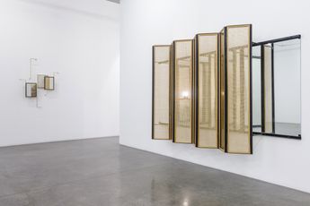 Contemporary art exhibition Ishmael Randall Weeks Boundary Space at Lawrie Shabibi Dubai United Arab Emirates
