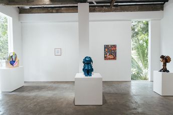 Contemporary art exhibition James Jean Sintila at Baik Art Jakarta Indonesia