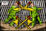 BATTLE ROAD by Gilbert  George contemporary artwork mixed media