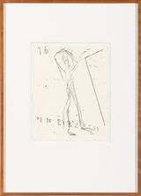 Untitled reversed Fibonacci for M.M. by Newell Harry contemporary artwork painting works on paper drawing