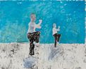 Martial Arts Practitioners by Zeng Hao contemporary artwork Painting