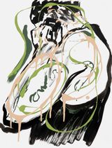 Ohne Titel by Erik Schmidt contemporary artwork works on paper drawing