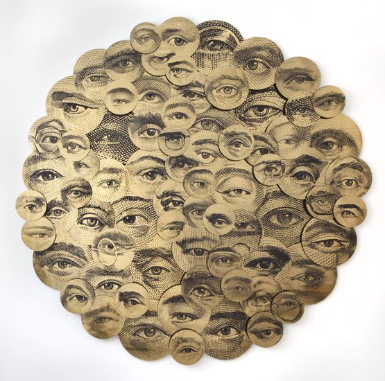 Reflections in a Golden Eye III by Carlos Aires contemporary artwork Painting