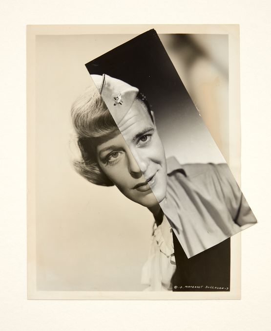 Marriage Film Portrait Collage CXVI by John Stezaker contemporary artwork Mixed Media