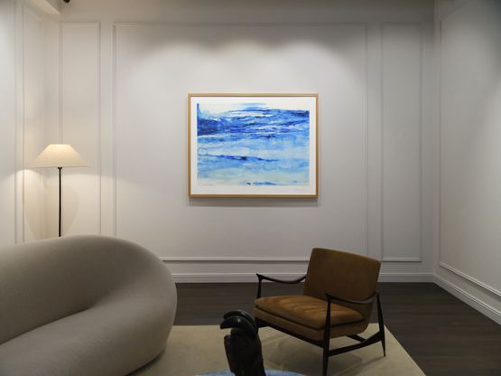 Seychelles 2007 Tirage 2011 by Zao Wou-Ki contemporary artwork Works on Paper
