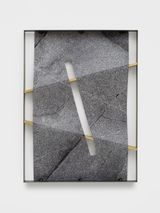 Grey Rock Brass by Letha Wilson contemporary artwork sculpture