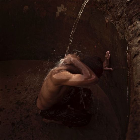 La douche du potier Le Caire by Denis Dailleux contemporary artwork Photography
