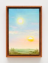 Double Sunrise by Angela Lane contemporary artwork painting