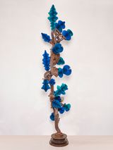 Plural Blue by Keita Miyazaki contemporary artwork sculpture works on paper